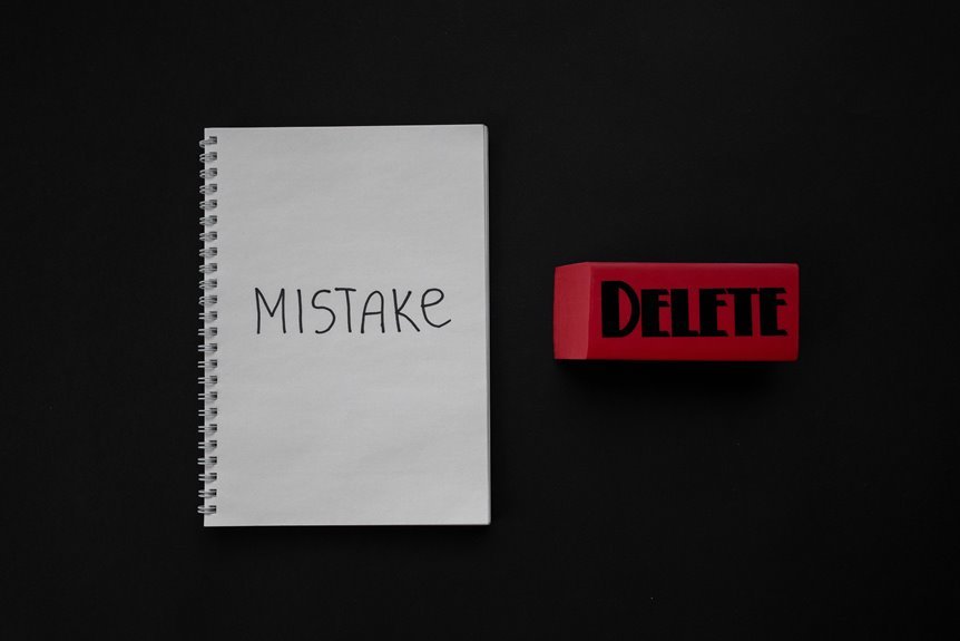 common errors and corrections tactics
